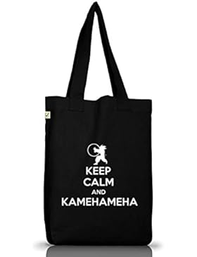 Serien Jutebeutel Stoffbeutel Earth Positive Keep Calm And Kamehameha