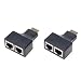 Produktbild Cyond 2 HDMI zu RJ45 CAT-6-Kabel über Ethernet, Kunststoff, geeignet für HDTV1080p-3D-Fernübertragung
