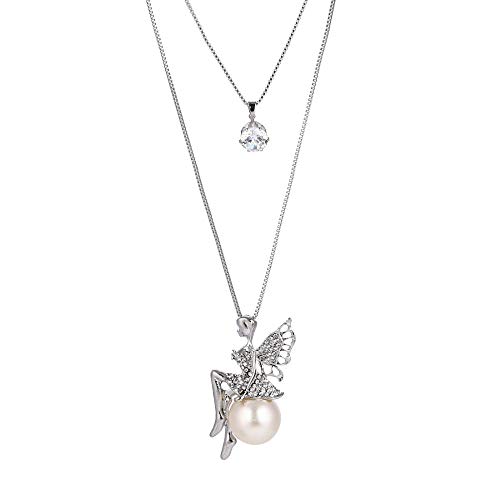 Long Chain Pendant Necklace 