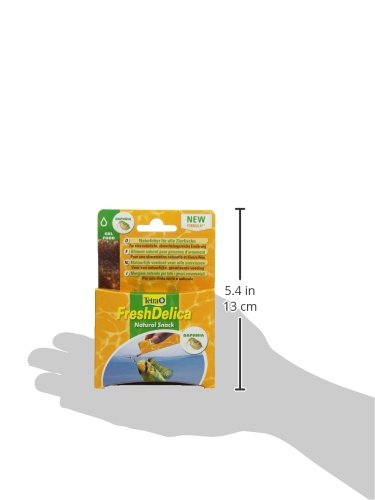 Tetra FreshDelica Daphnien Fischfutter (Naturfutter mit Wasserflöhen), 16 Einzelbeutel (48 g) - 5