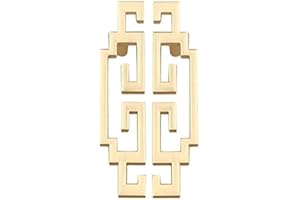 Mgoodoo Lot de 10 poignées de porte de placard de cuisine de style rétro vintage - Doré - 128 mm