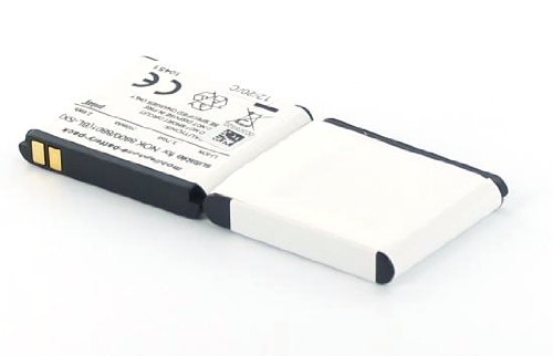 Mobile phone battery compatible with Nokia BL-5X with Li-Ion 3.7 V 500 mAh