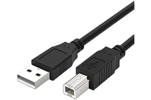 STOREL MIDI Controller USB Cable USB B MIDI Cable Cord Compatible for Akai Professional MPK Mini MKII MK3,APC Key 25,APC Mini,APC40MKII, MPD218,MPK225,MPK249,MPK261,MPC X One,LPK25,MPX8,MPK Mini Play 10 Feet