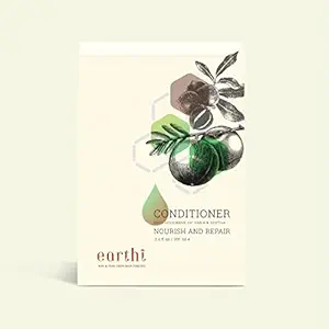 Earthi Amla And Reetha Purifying Hair Conditioner|Reduces Hair Fall And Makes Hair Strong (100ml) With Free Green Tea and Fig Shampoo For Weak Hair (50ml)