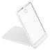 Wawoo Portable Foldable Mini LED Vanity Mirror, 8 Touch Sensor Dimmable LED Lights with 2X Magnifying Mirror, Cosmetics Folding Compact Travel Mirror Perfect for Applying Makeup