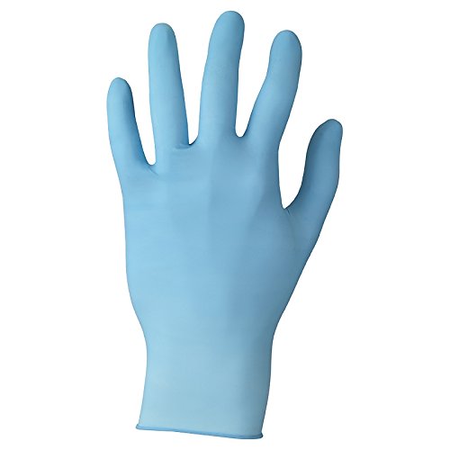 Ansell TouchNTuff 92-670 Nitril Handschuhe, Chemikalien- und Flüssigkeitsschutz, Hellblau