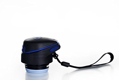 Kooyi Thermobecher aus Edelstahl 500 ml, Sports Isolierbecher Reisebecher mit eingebautem Stroh, 100% auslaufsicher (Blau) - 6