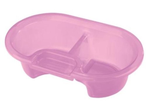 Lockweiler 105520056 Washbasin with 2 Sections Princess Pink