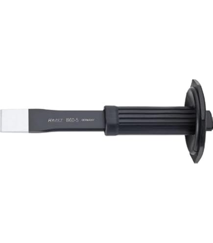 HAZET platte beitel 730-6 | 200 mm | gesmeed | door en door gehard | geslepen beitelrand | voor het verHAZETderen van materiaal en het bewerken van een breed scala aan materialen