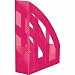 Produktbild 4 x Herlitz Stehsammler A4 himbeer/transluzent