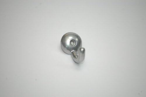 High Quality coathook, clothes hook,aluminium in mat chrome finish 40 x 26 x 34mm