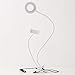Produktbild USB LED Reading Light Mobile Phone Live Bracket Fill Light,360 ° Flexible Neck,12W Dimmable Eye-Protect Night Light,White