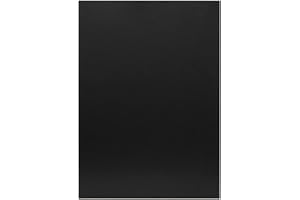 EUROPEL Tableau noir, Tableau Mural pour Écriture au Marqueur-craie, pour la Maison, Cuisine, Bureau, École, Bar, Décoration d'Événements Festifs, Ardoise Pense-bête, pour Message, Publicité (50x70cm)
