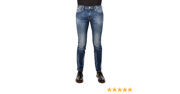 Guess Jeans Uomo Skinny Angels M01AN2D3YL1 HUDS Eco Luxe (36) : Amazon.it:  Abbigliamento