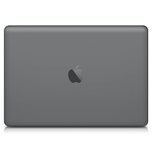 kwmobile Laptop H  lle f  r Apple MacBook Pro 15   ab 2016  Touchbar - Crystal Laptopschutzh  lle Cover Case Schwarz Transparent - Transparente Notebo
