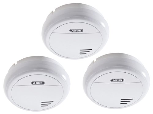 Abus HSRM11010 Rauchwarnmelder (Lithium) 3-er Set