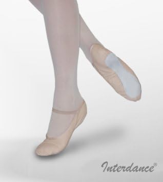Ballet Shoes Leather Pink for Girls / Women 106 by Interdance (UK 6)