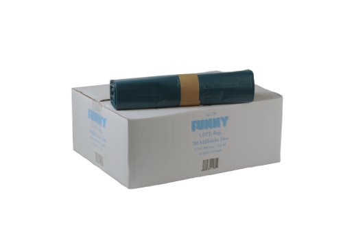 Funny LDPE Müllsäcke, 575 x 1000 mm - Typ 60, blau, circa 70 L, 1er Pack (1 x 250 Stück)