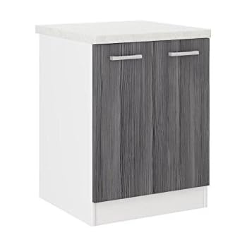 Ultra Meuble Bas De Cuisine 60 Cm Avec Plan De Travail