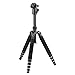 Price comparison product image Hama "Premium Traveller 150" Duo Tripod with Compact Carry Case | Range 38 -150 cm / 14-57'' | Weight: 1530 g / 3.4lbs | 2 Year Warranty | Loading Options up to 5KG