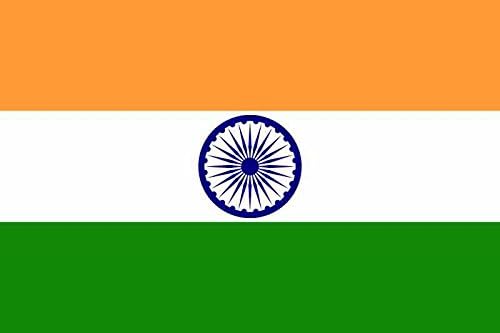 Indian India flag 150 x 90 cm, 100% polyester FABRIC, NEW