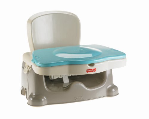Fisher-Price Healthy Care Booster Seat,Brown/Tan