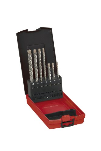 Milwaukee 4932352051 SDS-plus Bohrerkassette RX4, 7-teilig