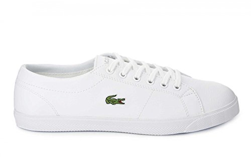 Lacoste Junior Blanco Marcel LCR Zapatillas, Blanco, 38 EU