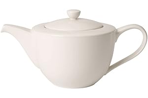 Villeroy & Boch - For Me Théière, 1300 ml, porcelaine de qualité supérieure, lavable au lave-vaisselle