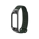 Beisoug Armband Ersatz Silikonband Armbandarmband + Rahmen für Xiaomi Mi Band 3