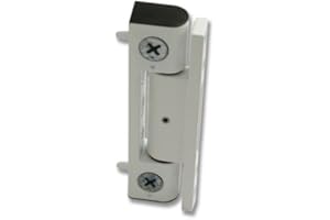 AVOCET White uPVC Door Butt Hinge - 100mm Double Glazed Door