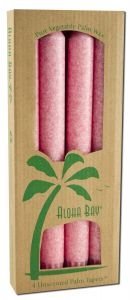 Preisvergleich Produktbild ALOHA BAY Candle 9 Taper Rose by Aloha Bay