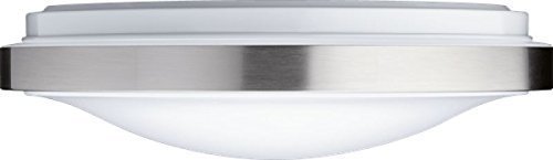 LED Deckenleuchte rund Wohnzimmer Neutralweiß 4000 K | LED-Deckenlampe Ø 30cm | 25W | Alu-matt - 2