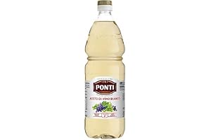 Ponti Aceto di Vino Bianco/italiensk vitvinäger 6 x 1 L = 6 L