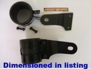 BLACK HEADLIGHT HEADLAMP BRACKET 54 - 57MM FORK USD STREET FIGHTER Motorcycle