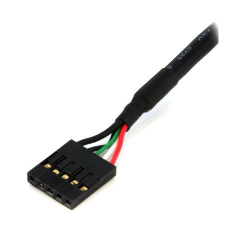 StarTech.com USBINT5PIN24 USB 2.0 Kabel Verlängerung intern (5Polig) – Pfostenbuchse auf Pfostenbuchse 60 cm - 2