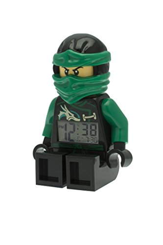 LEGO Unisex Wecker Digital Green 9009402 - 4