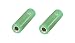 Produktbild Bananen Kupplung Bananenkupplung 4 mm grün 2 Stück (0192)