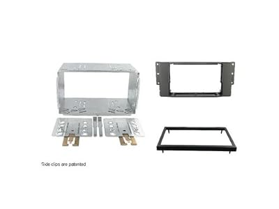 Silim KIT 2 DIN LAND ROVER DISCORERY3 FREELANDER 2007 RANGE SPORT 2005 NOIR