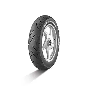 TVS Eurogrip CONTA 725 Tubeless Tyre | Tubeless Tyre For Scooter | For a Steady Grip and A Smooth Ride | Size: 90/100-10 53J | Colour Black