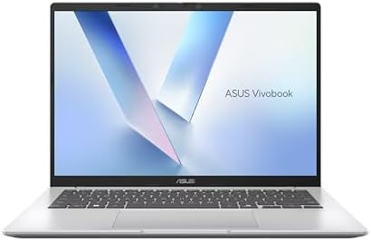 ASUS Vivobook 14 X1407QA, Notebook con display 14" IPS, Anti-glare, 60Hz,Snapdragon® X X1 26 100 Processor,RAM 16GB, 512GB SSD, WIN11 Home, Copilot+ PC, Argento
