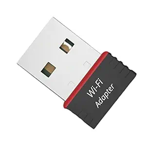 S K Enterprise WiFi Adapter for PC Desktop Laptop USB WiFi Dongle Small Size WiFi Receiver 150-1200 Mbps Wireless Signal Strength Network Card Compatible with Windows 7/8/10/Vista/XP