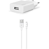 ttec SmartCharger Seyahat Şarj Aleti, 2.1A ve Lightning Kablo, 1m, Beyaz