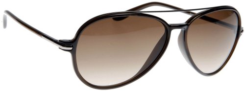 Tom Ford 0149 Ramone Silver / Brown Frame/Brown Gradient Lens Plastic Sunglasses