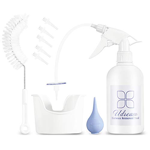 Preisvergleich Produktbild Ohrenschmalz-Entferner-Kit-Ear Wax Cleaner-Ohrspritzenreiniger Bewässerungssystem 500ml, Reinigungsgerät für die Ohrspülung für Erwachsene und Kinder