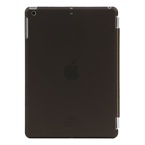 Besmall iPad Air iPad 5 Hülle – Ultra Dünn Edles Schutz Hülle Smart Cover Case PU Leder Schutztasche Etui Schale + Back Case inkl.Displayschutzfolie Reinigungstuch Stift für Apple iPad Air 1/ iPad 5 – Mit Standfunktion & Auto Sleep Wake up Funktion (iPad Air 1, Schwarz)XKZT53B - 9