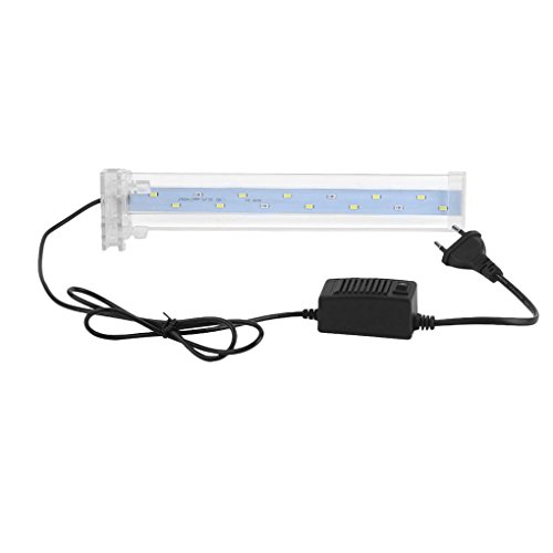 Preisvergleich Produktbild Providethebest EU-Stecker 8W Aquarium 48 LED Lights Bar Submersible Clip-on-Lampe Dekorationen