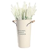 ❀Flores Artificiales hechas de plástico, sin necesidad de tierra, agua o luz solar, perfectas para áreas que no admiten plantas vivas, adecuadas para personas que tienen un horario ocupado.