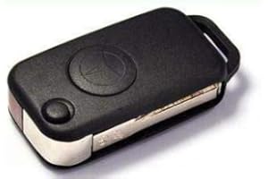 CARCASASCHULAS Carcasa Llave Mercedes Clase A E C S G con ESPADIN 2 Y 3 Botones Modelo M5