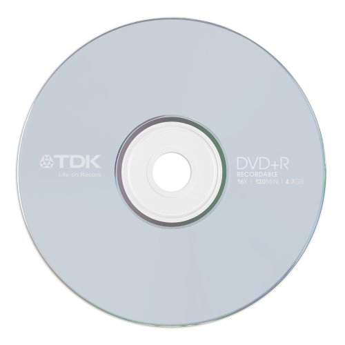 TDK DVD+R Rohlinge 4.7GB 16x 10er Pack Jewel Case - 3